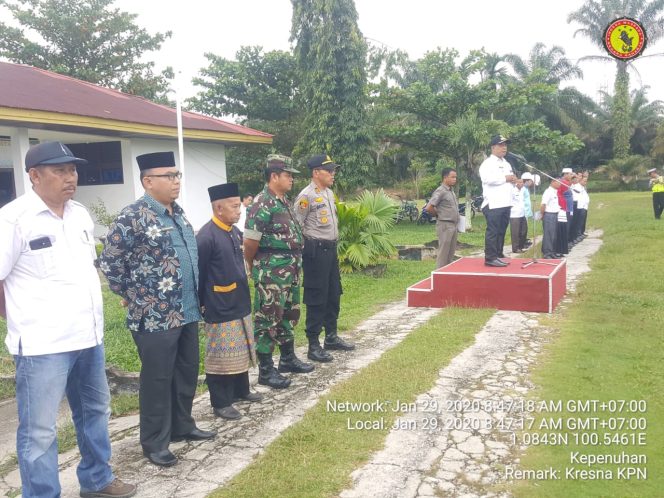
 Kecamatan Kepenuhan Gelar Apel dan Deklarasi Kesepakatan Bersama Pencegahan Karhutla