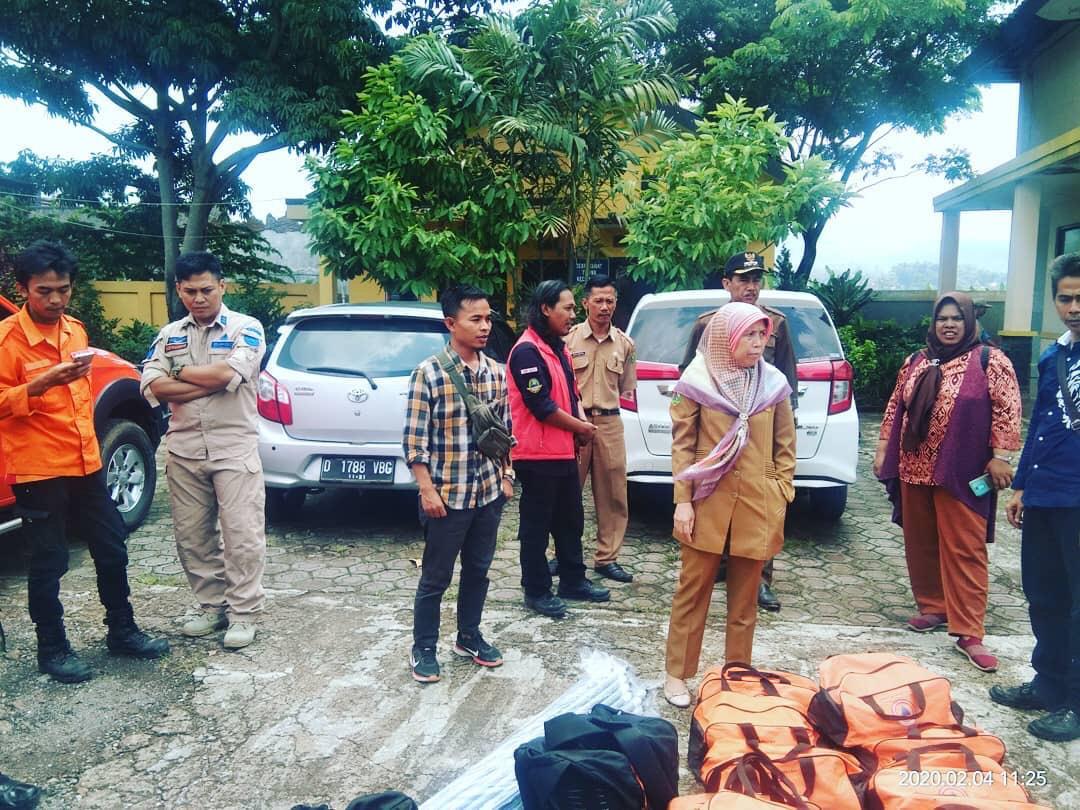 BPBD kab.bandung salurkan bantuan 