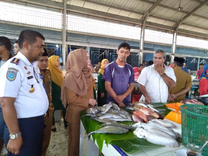 Pantau Harga Pasar, Wabup Simeulue Lakukan Sidak