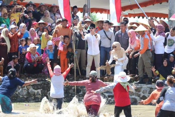 
 Meriahnya Festival Sawah 2020 di Trenggalek