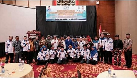 Pelantikan PPWI tanah datar