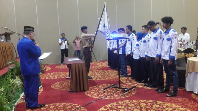 
 Dihadiri Forkompinda, Wilson Lalengke Lantik Kepengurusan PPWI Tanah Datar
