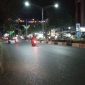 Teks Foto: Suasana malam di Kota Langsa Pasca dicabutnya pemberlakuan jam malam oleh pemerintah Aceh. Sabtu (04/04/2020) sekira pukul 21.54 WIB
