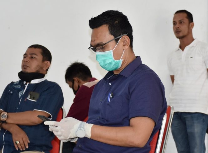 
 Foto: Juru bicara Gugus Tugas Percepatan Penanganan Virus Corona (Covid-19) Kota Langsa, Yanis Prianto.