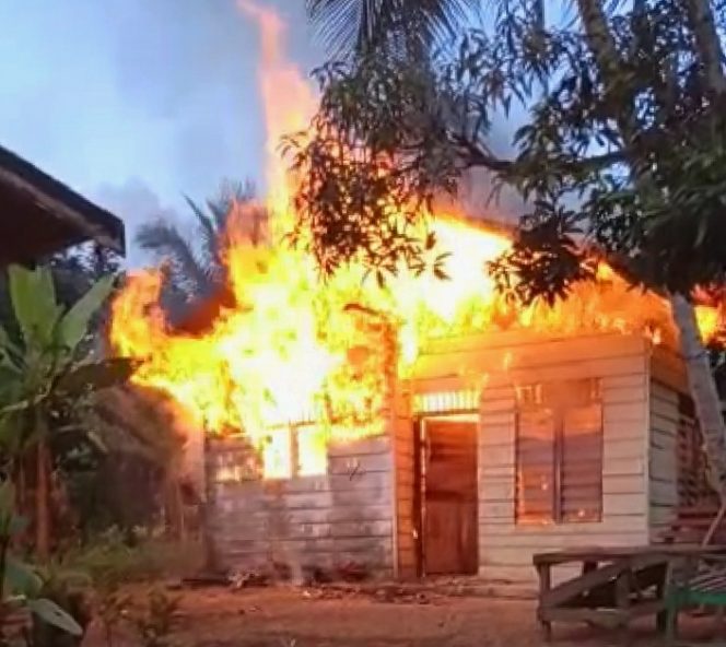 
 Lagi, 1 Rumah di Langsa Ludes Dilalap si Jago Merah