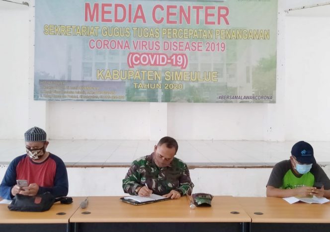 
 Hasil Rapid Test, Tiga Warga Simeulue Positif Corona