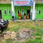 Foto: Posko Karantina, Gampong Sidodadi, Kecamatan Langsa Lama.