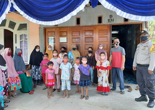 Pemerintah Gampong Rukun Damai Kampanye Pencegahan Covid-19