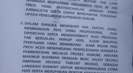 Teks: Saling Pernyataan Sikap