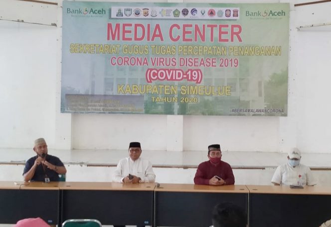 
 Dua Pasien Corona Simeulue, Tiga Kali Tes Swab Satu Positif Satu Negatif