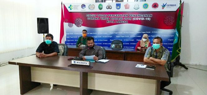 Sekda Langsa Positif Covid-19, Aktifitas Kantor Ditutup Sementara