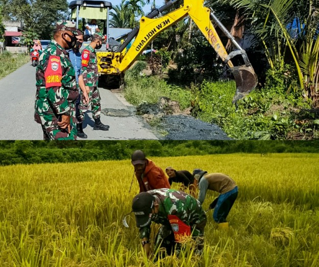 Partisipasi Kerjasama Kodim 0104/Atim Bersama Masyarakat