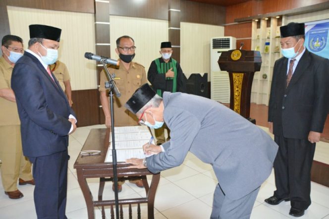 
 Pemko Langsa Rotasi 4 Pejabat Eselon II