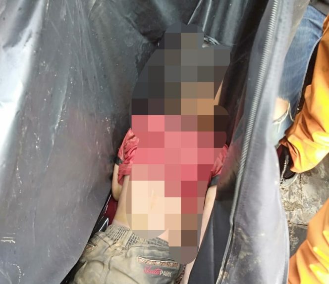 
 Jasad Rangga Ditemukan Mengapung di Sungai Alue Gadeng