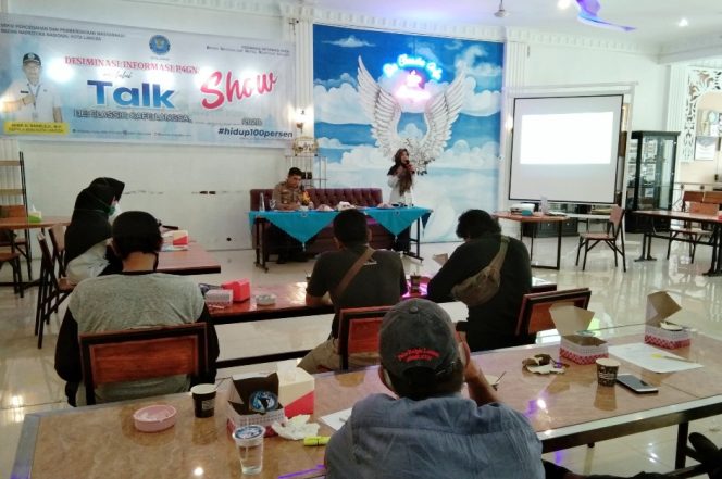 
 BNN Langsa Gelar Talk Show Desiminasi Informasi P4GN