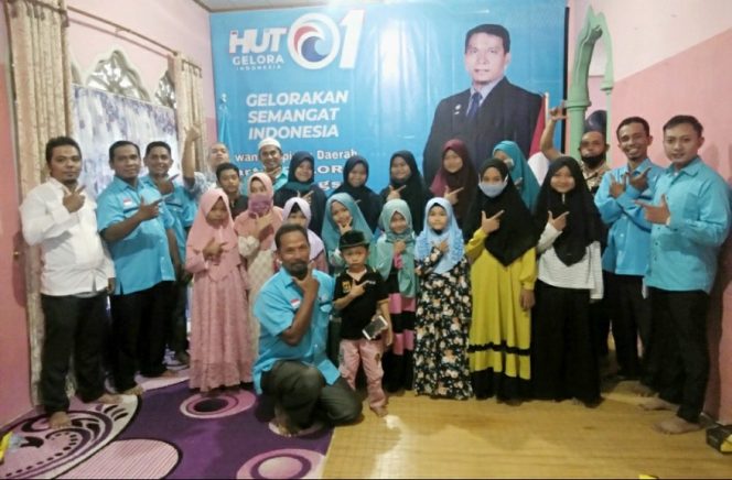 
 Peringati ‘Milad’ Pertama, Partai Gelora Langsa Launching Program AMI dan Santuni Anak Yatim