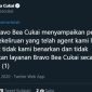 Akun twitter Bravo Bea Cukai /@bravobeacukai