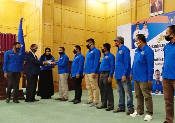 
 8 Anggota Muda PWI Langsa Terima Kartu