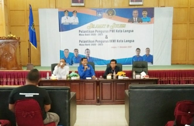 
 PWI Langsa Tingkatkan Kapasitas Jurnalistik Wartawan