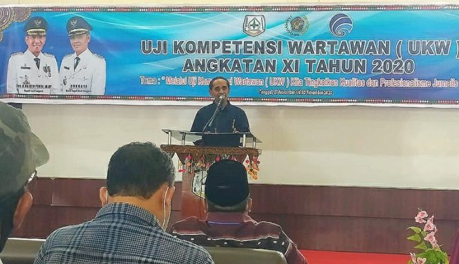 
 25 Wartawan Lulus UKW di Aceh Tenggara