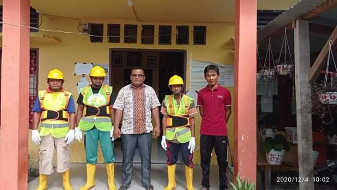 
 Wujudkan Desa Wisata Haloban bangkit, Kepala Desa Irwan Hia Bentuk Tim Pejuang Sampah
