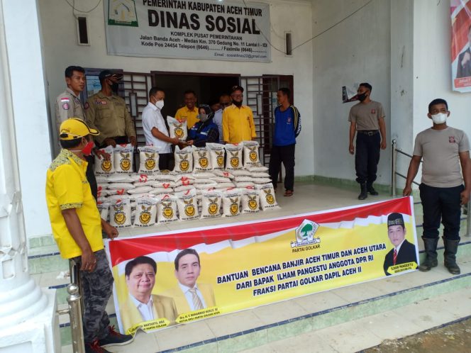 
 Anggota DPR RI Salurkan Bantuan Untuk Korban Banjir di Aceh Timur dan Aceh Utara