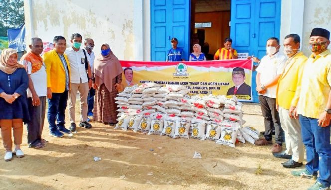 
 SIP Salurkan Bantuan Ilham Pangestu untuk Warga Terdampak Banjir di Aceh Utara