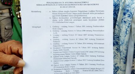 Foto : Surat Keputusan.