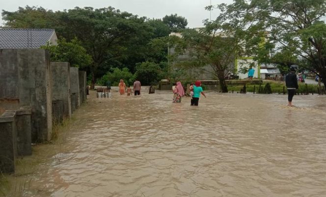 
 Diguyur Hujan Deras, Banjir di Langsa Meluas