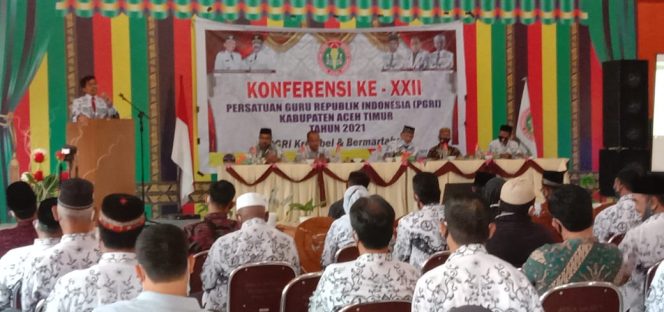 
 PGRI Aceh Timur Gelar Konferensi ke-XXII