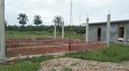 Foto : Lokasi rumah relokasi di Gp Timbang Langsa Kecamatan Langsa Baro.