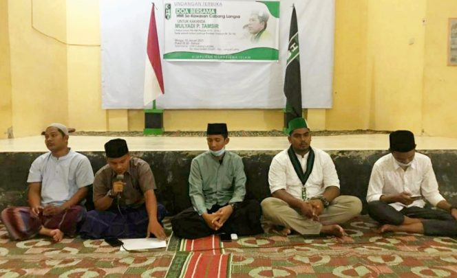 
 HMI Cabang Langsa Gelar Doa untuk Mantan Ketum dan Korban Jatuhnya Pesawat Sriwijaya