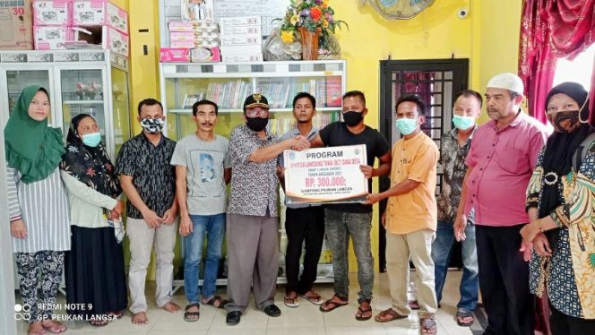 
 Gampong Peukan, Perdana Salurkan BLT-DD di Kecamatan Langsa Kota