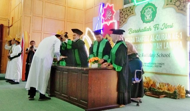 
 SMA IT Muhammadiyah Langsa Wisuda Perdana 54 Hafidz Al Qur’an