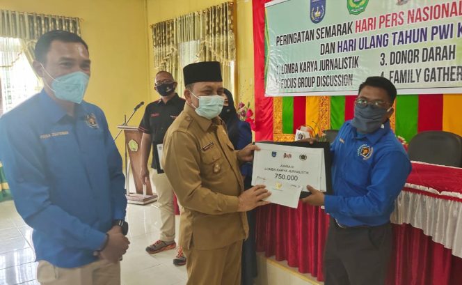 
 Syafrul Raih Juara III LKJ Peringatan HPN PWI Kota Langsa