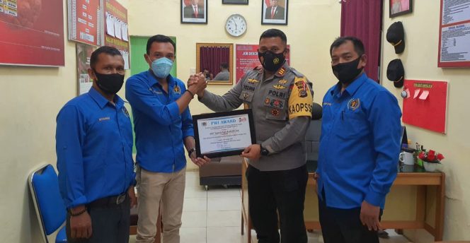 
 PWI Langsa Anugerahi Penghargaan untuk AKP Yozana