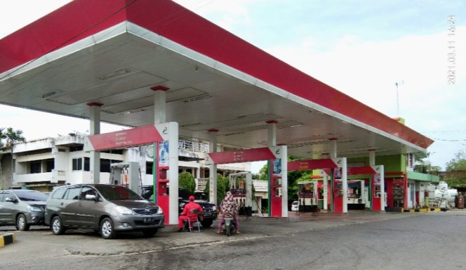 
 Foto : SPBU Harapan, Jln Ahmad Yani Kota Langsa, Aceh.