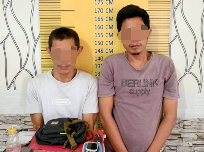 
 Polisi Grebek Lapak Transaksi Narkoba, Dua Warga Diringkus