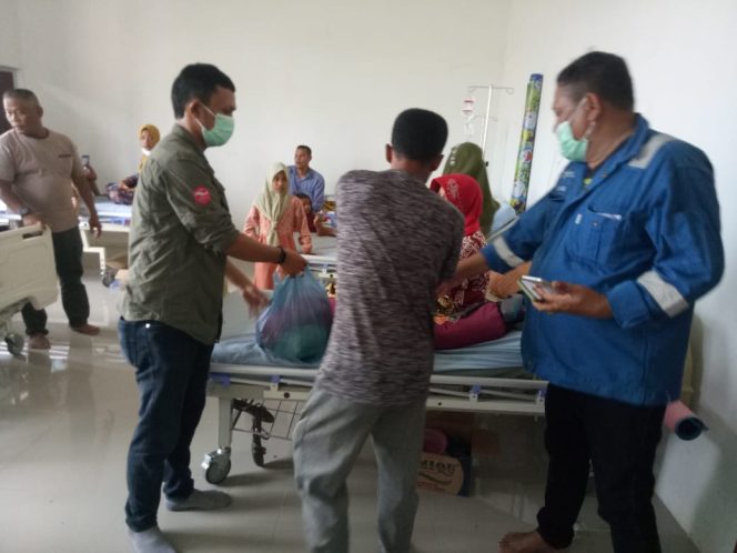 
 Kebocoran Gas Berhasil Dihentikan, PT Medco Salurkan Bantuan untuk Korban