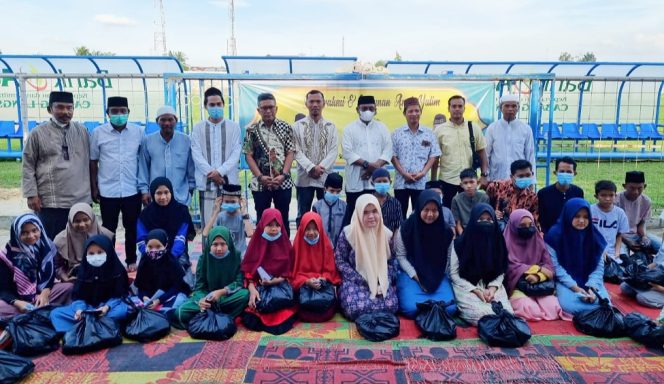 
 Jalin Silaturahmi, Amsco SIP FC Buka Puasa Bersama dan Santuni Anak Yatim
