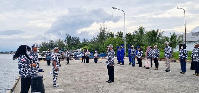 
 Bapera Langsa Upacara dan Tabur Bunga Mengenang Korban Kapal Selam Nanggala-402