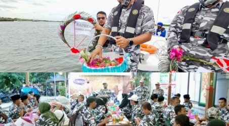 Foto : Tabur bunga dan buka puasa bersama Bapera Kota Langsa.