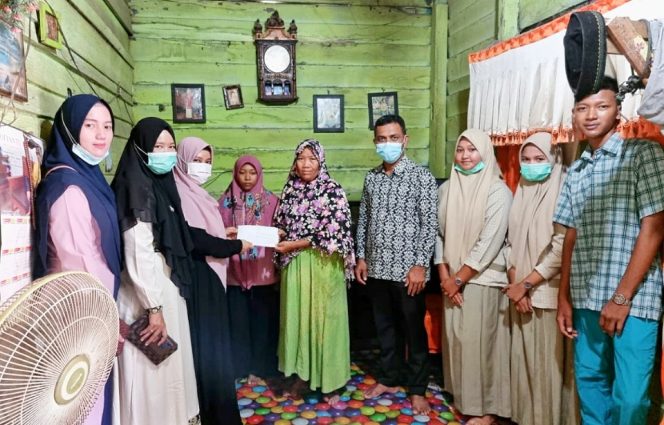 
 SMAN 4 Langsa Salurkan Dompet Amal