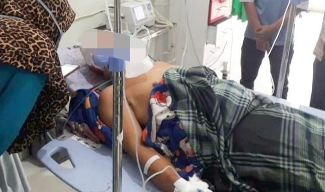 
 Seorang Anak di Aceh Tamiang Bacok Ayah Kandung Lalu Coba Bunuh Diri