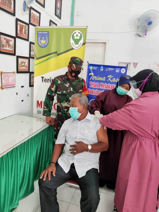 
 Kecamatan Langsa Barat Mulai Vaksinasi Covid-19