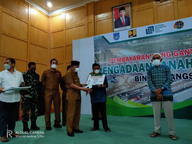 
 Bank Aceh Syariah Ditunjuk Ganti Rugi Lahan Jalan Tol Binsa