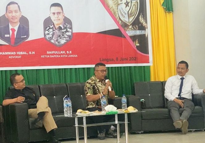 
 Saifullah Ajak Pemuda Milenial Amalkan Pancasila dalam Kehidupan Berbangsa dan Bernegara