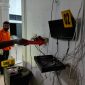 Teks : Server CCTV di rumah korban hilang.