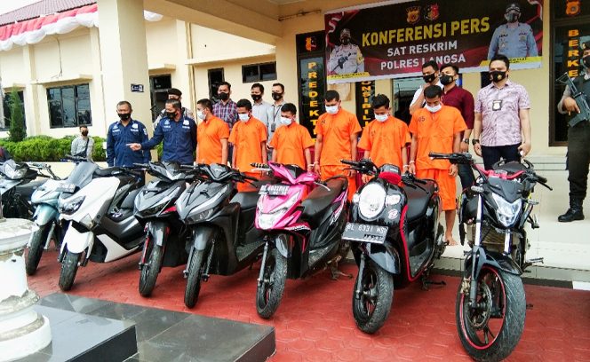 
 Sindikat Curanmor Digulung Polres Langsa