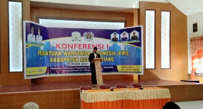 
 Pemilihan Ketua PWI Aceh Tamiang Diskor Tiga Bulan
